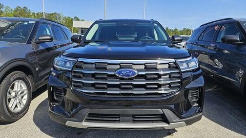 Agate Black Metallic 2026 Ford Explorer Active