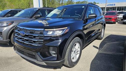 Agate Black Metallic 2026 Ford Explorer Active