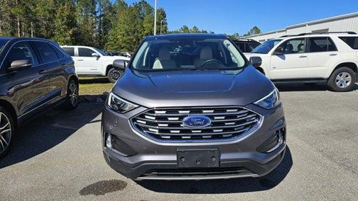 Carbonized Gray Metallic 2022 Ford Edge Titanium