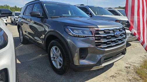 Carbonized Gray Metallic 2026 Ford Explorer Active