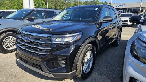 Agate Black Metallic 2026 Ford Explorer Active