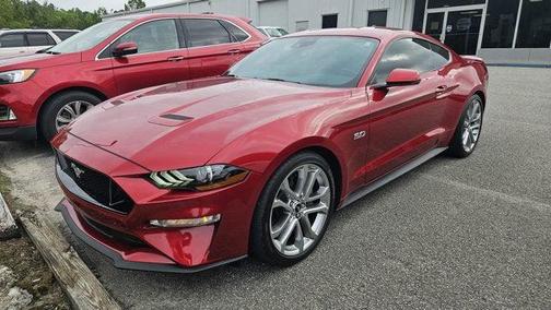 Rapid Red Metallic Tinted Clearcoat 2021 Ford Mustang GT Premium