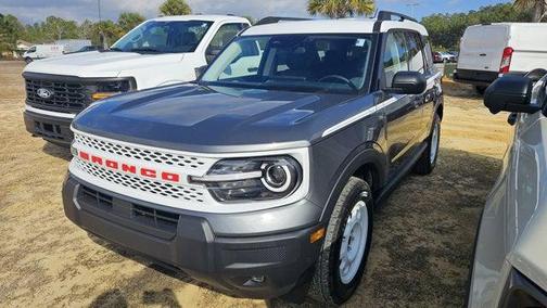 Carbonized Gray Metallic 2025 Ford Bronco Sport Heritage