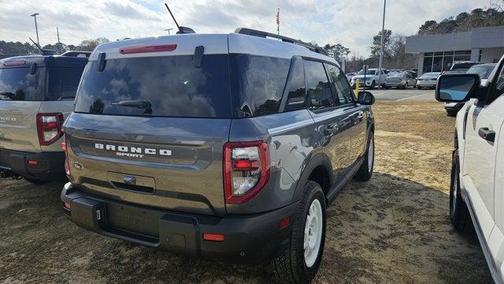Carbonized Gray Metallic 2025 Ford Bronco Sport Heritage