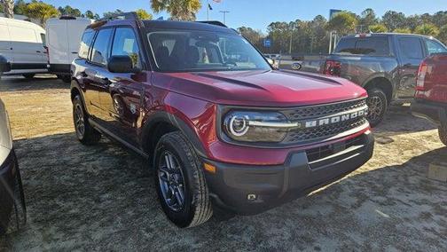 Ruby Red Metallic Tinted Clearcoat 2025 Ford Bronco Sport Big Bend SUV