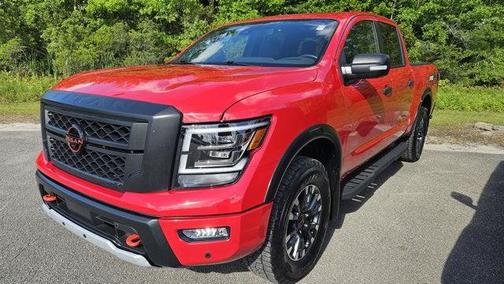 Red Alert 2024 Nissan Titan PRO-4X