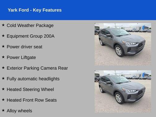 Carbonized Gray Metallic 2024 Ford Escape Active