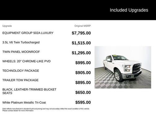 2016 Ford F-150 Lariat