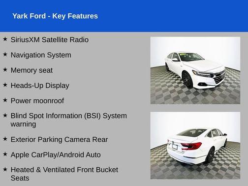2021 Honda Accord Hybrid Touring