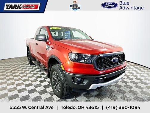 Hot Pepper Red Metallic Tinted Clearcoat 2022 Ford Ranger XLT