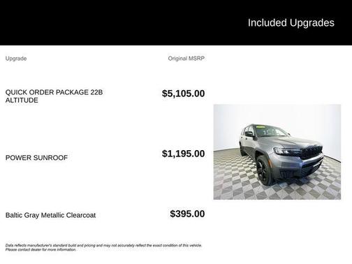 2022 Jeep Grand Cherokee L Laredo