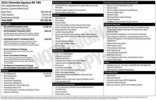 2022 Chevrolet Equinox RS