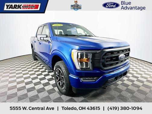 Atlas Blue Metallic 2023 Ford F-150 XLT