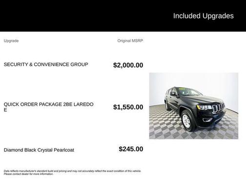 2020 Jeep Grand Cherokee Laredo E