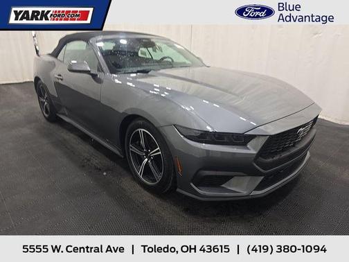 Carbonized Gray Metallic 2025 Ford Mustang EcoBoost Premium