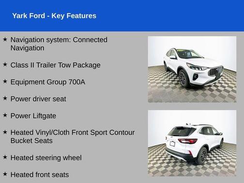 Space Silver 2025 Ford Escape PHEV