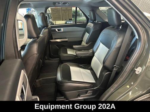 Forged Green Metallic 2023 Ford Explorer XLT