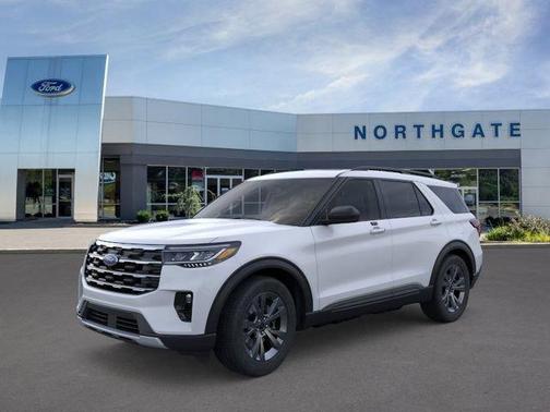 White Metallic 2026 Ford Explorer Active