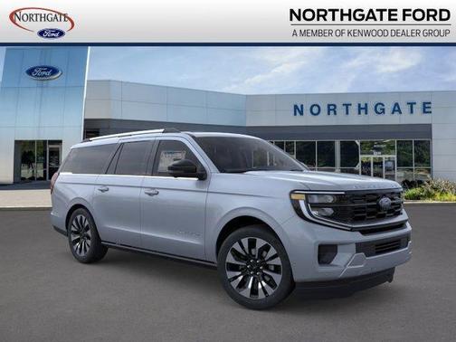 Glacier Gray Metallic 2026 Ford Expedition Max Platinum