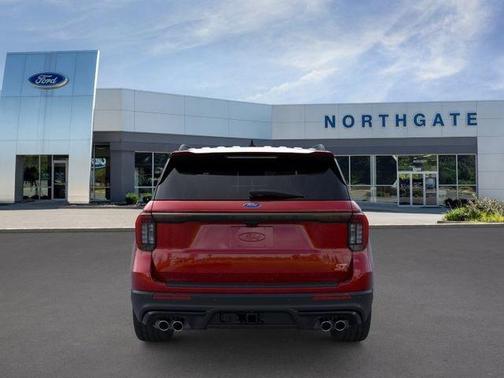Rapid Red Metallic Tinted Clearcoat 2026 Ford Explorer ST