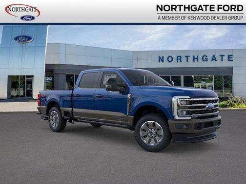 Blue Metallic 2026 Ford F-350 King Ranch Truck
