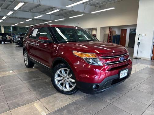 Ruby Red Metallic Tinted Clearcoat 2015 Ford Explorer Limited