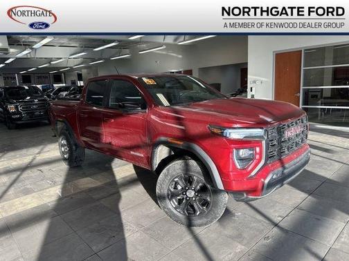 Volcanic Red 2023 GMC Canyon Elevation