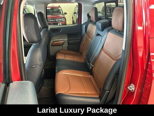 Red Metallic 2022 Ford Maverick Lariat