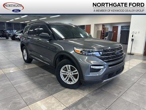 Carbonized Gray Metallic 2023 Ford Explorer XLT