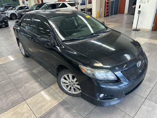 Black Sand Pearl 2009 Toyota Corolla S