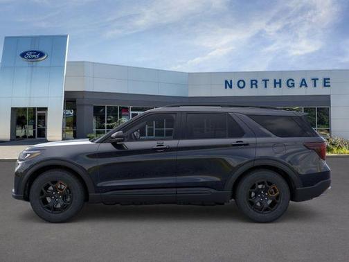 Agate Black Metallic 2026 Ford Explorer Tremor