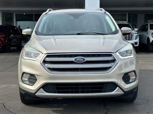 White Gold Metallic 2017 Ford Escape Titanium