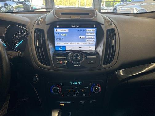 White Gold Metallic 2017 Ford Escape Titanium