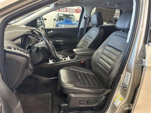 White Gold Metallic 2017 Ford Escape Titanium