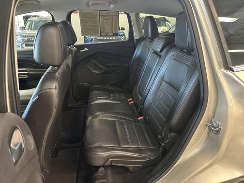 White Gold Metallic 2017 Ford Escape Titanium