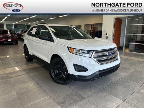 Oxford White 2018 Ford Edge SE
