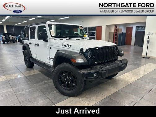 Bright White Clearcoat 2022 Jeep Wrangler Unlimited Sport