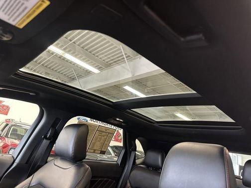 Carbonized Gray Metallic 2024 Ford Edge ST Line