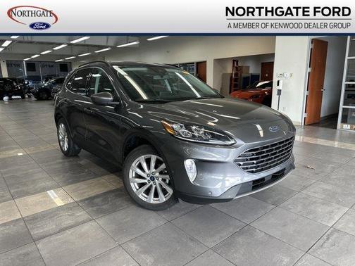 Carbonized Gray Metallic 2022 Ford Escape Titanium