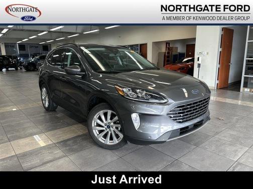 Carbonized Gray Metallic 2022 Ford Escape Titanium