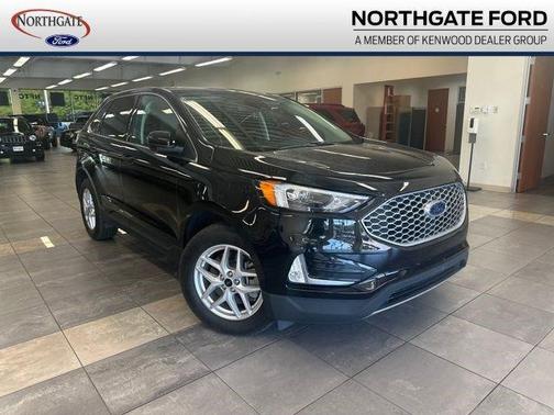 Agate Black Metallic 2024 Ford Edge SEL