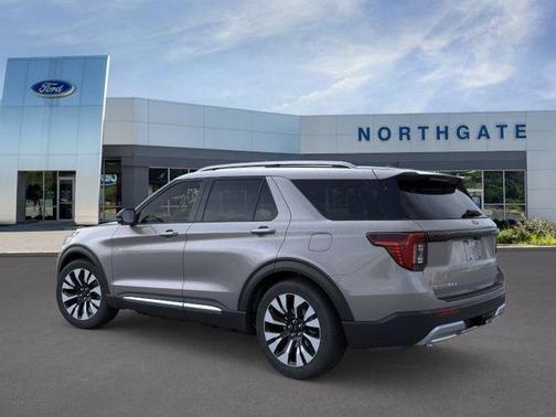 Carbonized Gray Metallic 2026 Ford Explorer Platinum