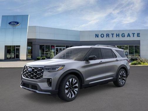 Carbonized Gray Metallic 2026 Ford Explorer Platinum