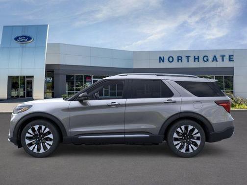 Carbonized Gray Metallic 2026 Ford Explorer Platinum