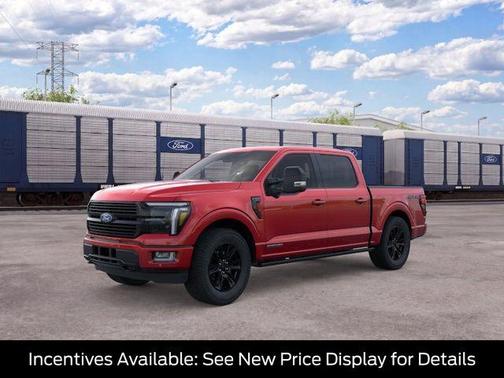 Ruby Red Metallic Tinted Clearcoat 2026 Ford F-150 Platinum