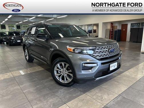 Carbonized Gray Metallic 2024 Ford Explorer Limited