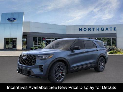 Vapor Blue Metallic 2026 Ford Explorer ST-Line
