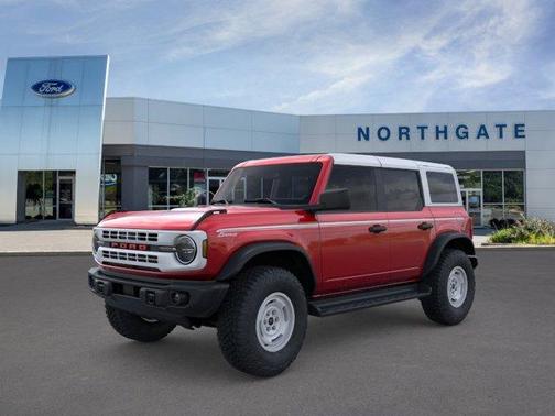 Ruby Red Metallic Tinted Clearcoat 2025 Ford Bronco Heritage Edition