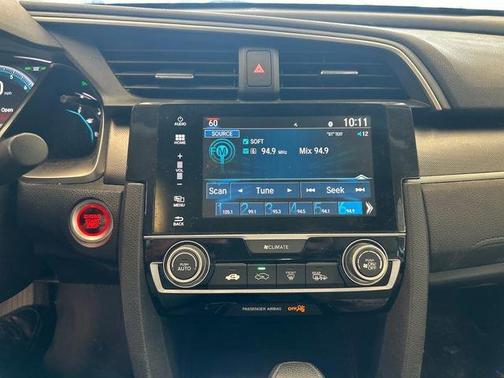 White Orchid Pearl 2016 Honda Civic EX