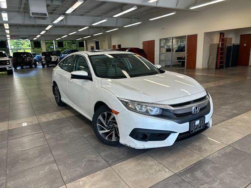 White Orchid Pearl 2016 Honda Civic EX